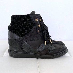 LOUIS VUITTON 37 EU 7 US Platform Wedge Sneakers